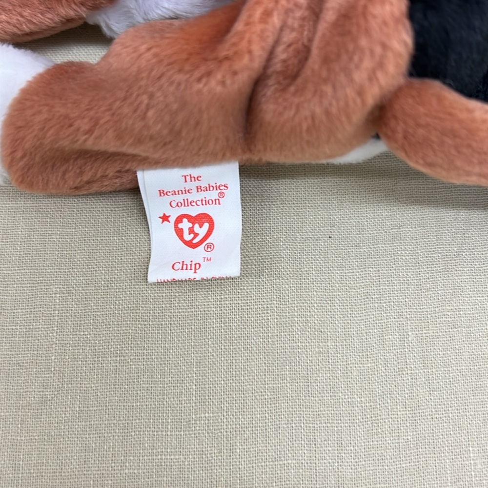 1996 Ty Beanie Baby Chip Calico Cat - Picture 4 of 8
